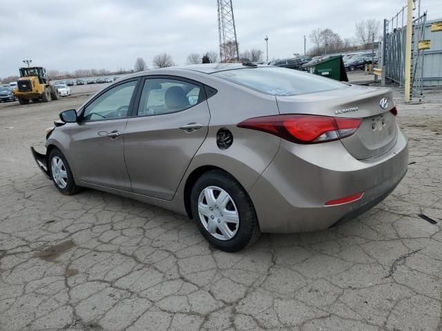 2016 Hyundai Elantra SE