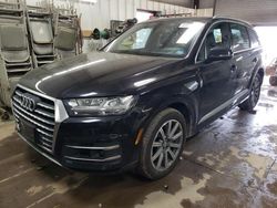 Audi salvage cars for sale: 2018 Audi Q7 Prestige