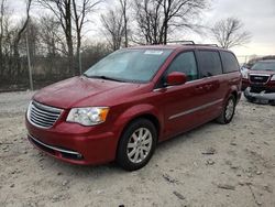 Salvage cars for sale from Copart Cicero, IN: 2016 Chrysler Town & Country Touring