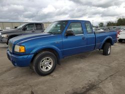 Salvage trucks for sale at Wilmer, TX auction: 2002 Ford Ranger Super Cab