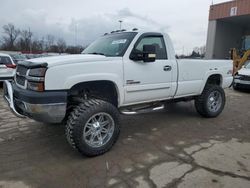 Salvage cars for sale from Copart Fort Wayne, IN: 2004 Chevrolet Silverado K2500 Heavy Duty