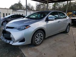 Salvage cars for sale at Hueytown, AL auction: 2018 Toyota Corolla L