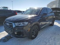 Salvage cars for sale at Nisku, AB auction: 2017 Audi Q7 Premium