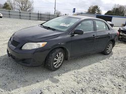 Vehiculos salvage en venta de Copart Mebane, NC: 2010 Toyota Corolla Base