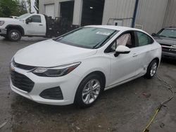 Salvage cars for sale from Copart Savannah, GA: 2019 Chevrolet Cruze LT