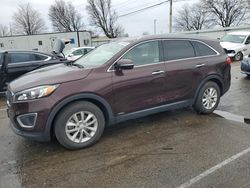 Salvage cars for sale at Moraine, OH auction: 2016 KIA Sorento LX