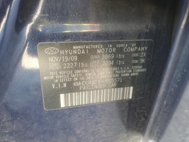 2010 Hyundai Elantra Blue