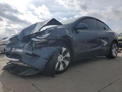 Salvage cars for sale at Grand Prairie, TX auction: 2021 Tesla Model Y