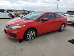 Honda Civic salvage cars for sale: 2014 Honda Civic LX