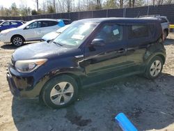 Salvage cars for sale from Copart Waldorf, MD: 2016 KIA Soul