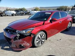 Salvage cars for sale at Las Vegas, NV auction: 2022 Nissan Altima SV