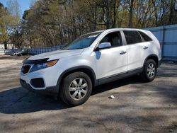 Salvage cars for sale at Austell, GA auction: 2012 KIA Sorento Base