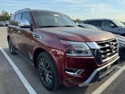 Nissan Armada salvage cars for sale: 2021 Nissan Armada Platinum