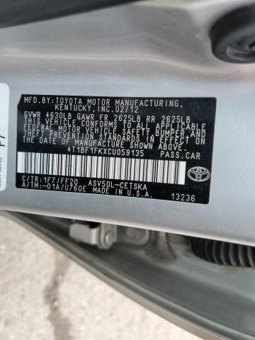 2012 Toyota Camry Base