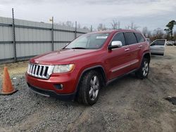 Jeep salvage cars for sale: 2011 Jeep Grand Cherokee Limited