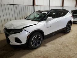 Salvage cars for sale at Pennsburg, PA auction: 2022 Chevrolet Blazer RS