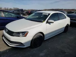 Salvage cars for sale at Cahokia Heights, IL auction: 2017 Volkswagen Jetta S