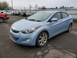 Salvage cars for sale from Copart Woodburn, OR: 2012 Hyundai Elantra GLS