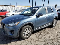 Salvage cars for sale at Van Nuys, CA auction: 2016 Mazda CX-5 Touring