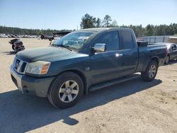 Vehiculos salvage en venta de Copart Harleyville, SC: 2004 Nissan Titan XE