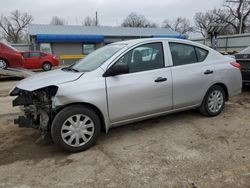 Nissan salvage cars for sale: 2015 Nissan Versa S