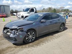 Acura TLX Tech Vehiculos salvage en venta: 2017 Acura TLX Tech