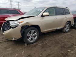 Toyota Highlander salvage cars for sale: 2013 Toyota Highlander Limited