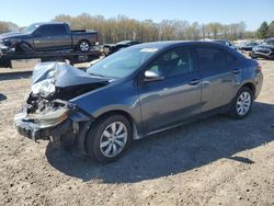 Toyota Corolla l salvage cars for sale: 2016 Toyota Corolla L