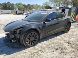 Salvage cars for sale from Copart Fairburn, GA: 2022 Tesla Model 3