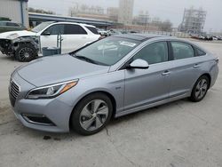 Salvage cars for sale from Copart New Orleans, LA: 2016 Hyundai Sonata Hybrid