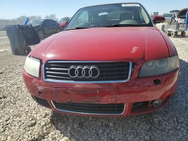 2004 Audi A4 1.8 Cabriolet