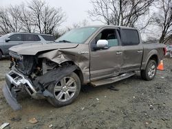 Salvage SUVs for sale at auction: 2018 Ford F150 Supercrew