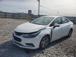 Salvage cars for sale at Hueytown, AL auction: 2017 Chevrolet Cruze LT