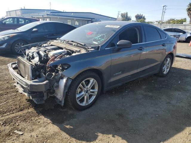 2018 Ford Fusion SE Hybrid