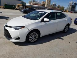 Salvage cars for sale from Copart New Orleans, LA: 2017 Toyota Corolla L