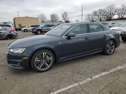 Audi A4 salvage cars for sale: 2017 Audi A4 Prestige