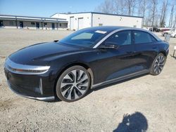 Salvage cars for sale at Arlington, WA auction: 2023 Lucid Motors AIR Touring