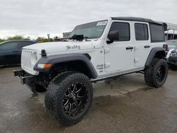 Salvage cars for sale at Fresno, CA auction: 2018 Jeep Wrangler Unlimited Sport