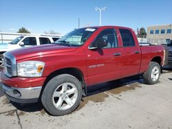 Dodge salvage cars for sale: 2007 Dodge RAM 1500 ST