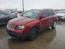 Salvage cars for sale at Grand Prairie, TX auction: 2015 Jeep Compass Latitude