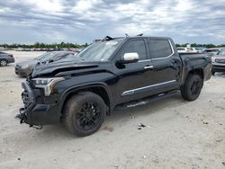 Vehiculos salvage en venta de Copart Arcadia, FL: 2023 Toyota Tundra Crewmax Platinum