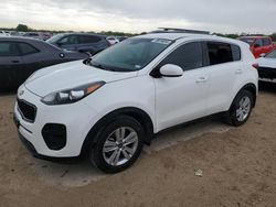 Salvage cars for sale at San Antonio, TX auction: 2019 KIA Sportage LX