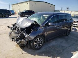 Salvage cars for sale from Copart Haslet, TX: 2017 Honda Odyssey Touring