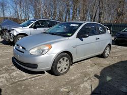 Salvage cars for sale from Copart Candia, NH: 2007 Hyundai Accent GS