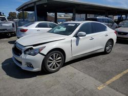 Salvage cars for sale at Vallejo, CA auction: 2017 Infiniti Q50 Base