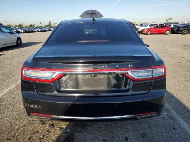 2018 Lincoln Continental