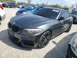 Salvage cars for sale at Bridgeton, MO auction: 2015 BMW 228 I