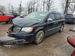 Salvage cars for sale at Central Square, NY auction: 2013 Chrysler Town & Country Touring L