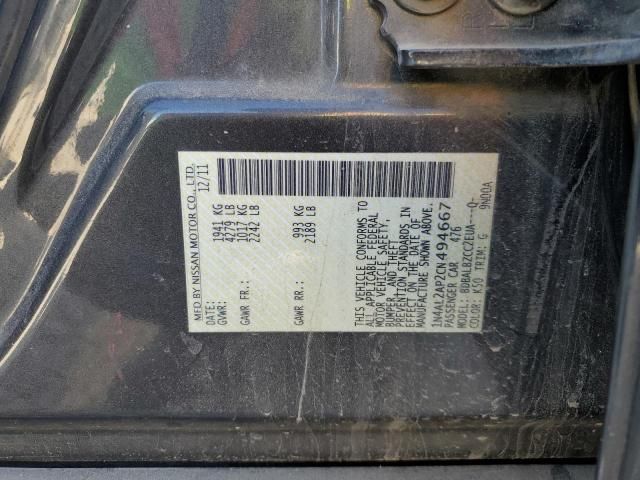 2012 Nissan Altima Base