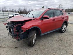 Salvage cars for sale at Lumberton, NC auction: 2014 Toyota Rav4 Limited
